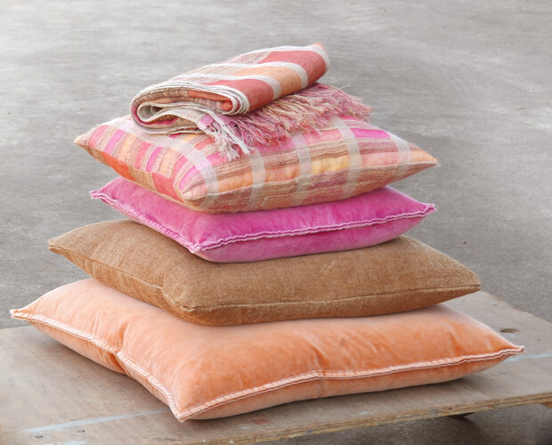 Sienna kussen hoes Oranje 50/50