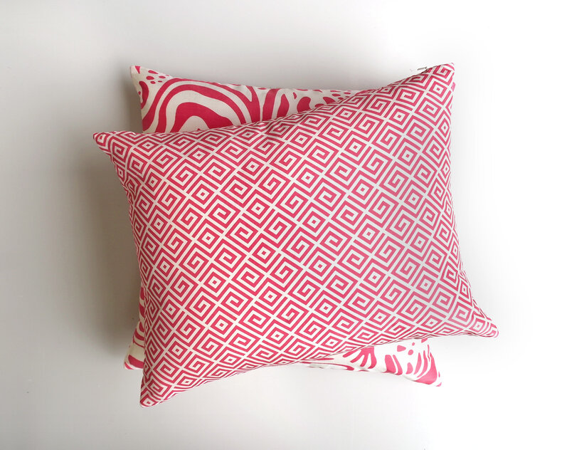 ML Fabrics Bibi Silk Cushion – Luxury 100% silk in 3 stunning colors