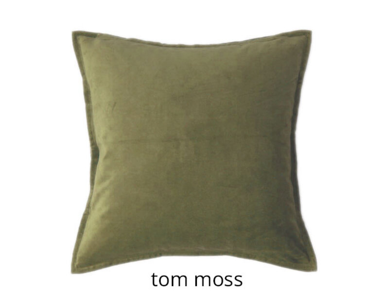 Tom velvet Cushion  Cover - warm colours