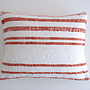striped cushion - summery cushion in natural colors