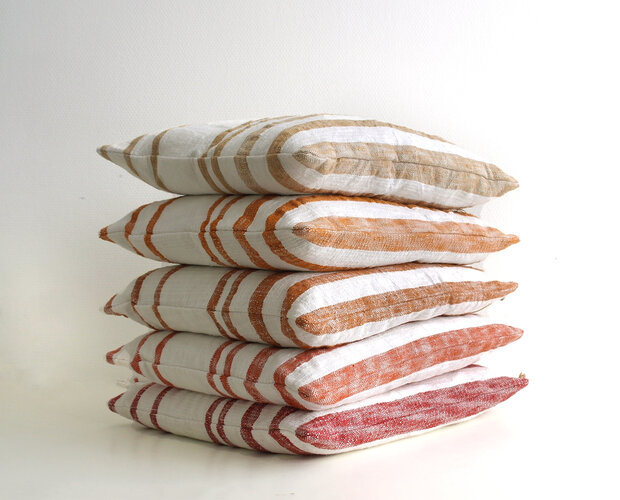 Jax striped cushion cover