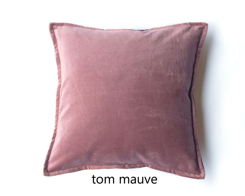 Tom Fluwelen Kussenhoes - warme kleuren