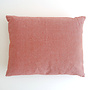 Finn solid chambray cotton cushion – melange fabric in 7 natural colours, designed to match the striped Jax collection