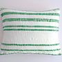 striped cushion - summery cushion in natural colors