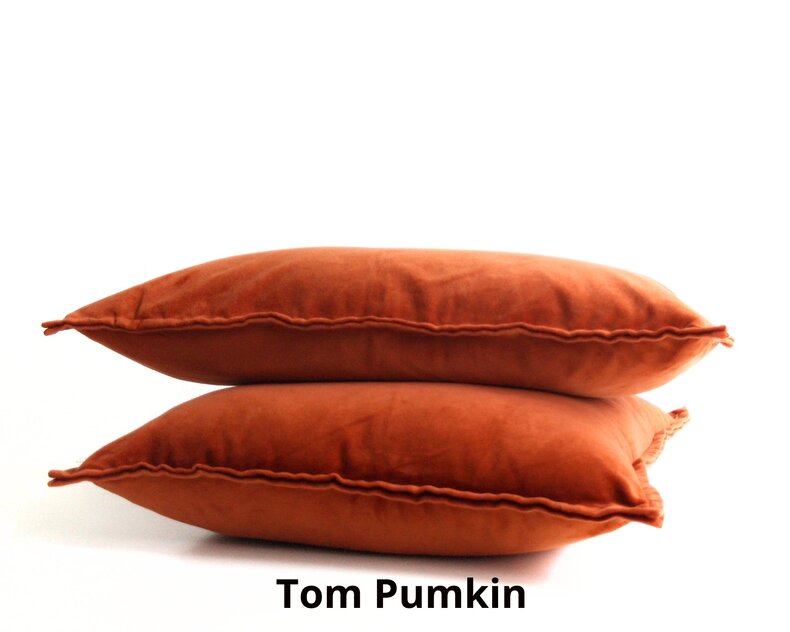 Tom Fluwelen Kussenhoes - warme kleuren