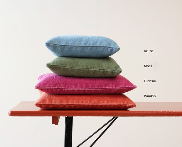 Lucca Stonewashed Cushion - bright colors