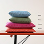 Lucca Stonewashed Cushion – soft cotton in 11 colours and 4 sizes