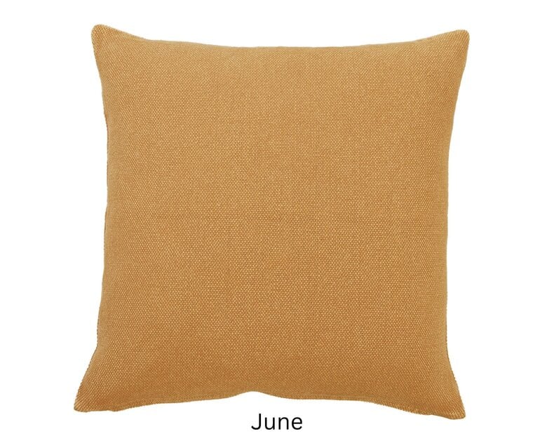 Lucca Stonewashed Cushion – soft cotton in 11 colours and 4 sizes