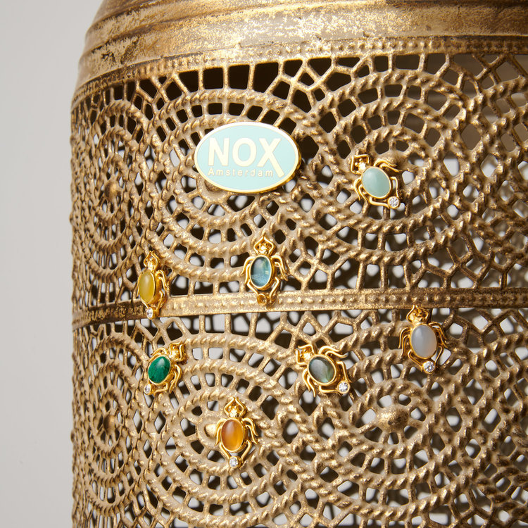 NOX Amsterdam NOX lucky bug grey chalcedony