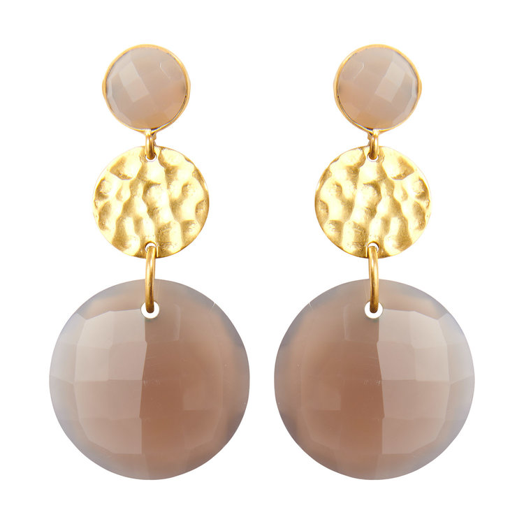 NOX Amsterdam NOX colored statement grey chalcedony