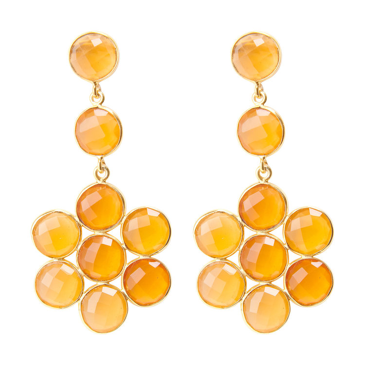 NOX Amsterdam NOX ornament orange chalcedony