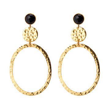 NOX Amsterdam Big colored statement black hammered