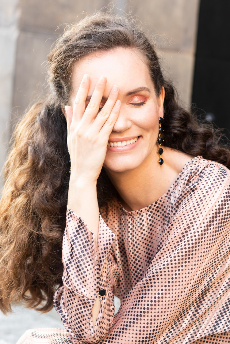 NOX Amsterdam NOX diamondfall 5 stones zwarte oorbellen