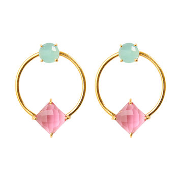 NOX Amsterdam Fairy candy ocean green & soft fuchsia