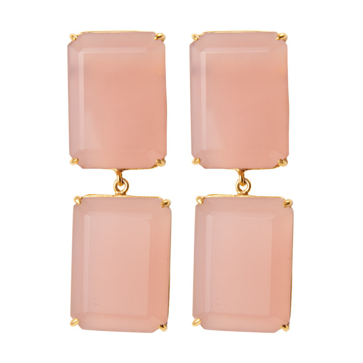 NOX Amsterdam NOX double brick roze chalcedony