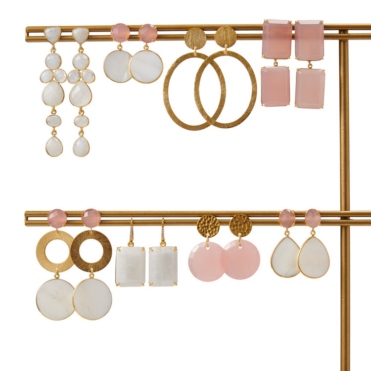 NOX Amsterdam NOX double brick roze chalcedony