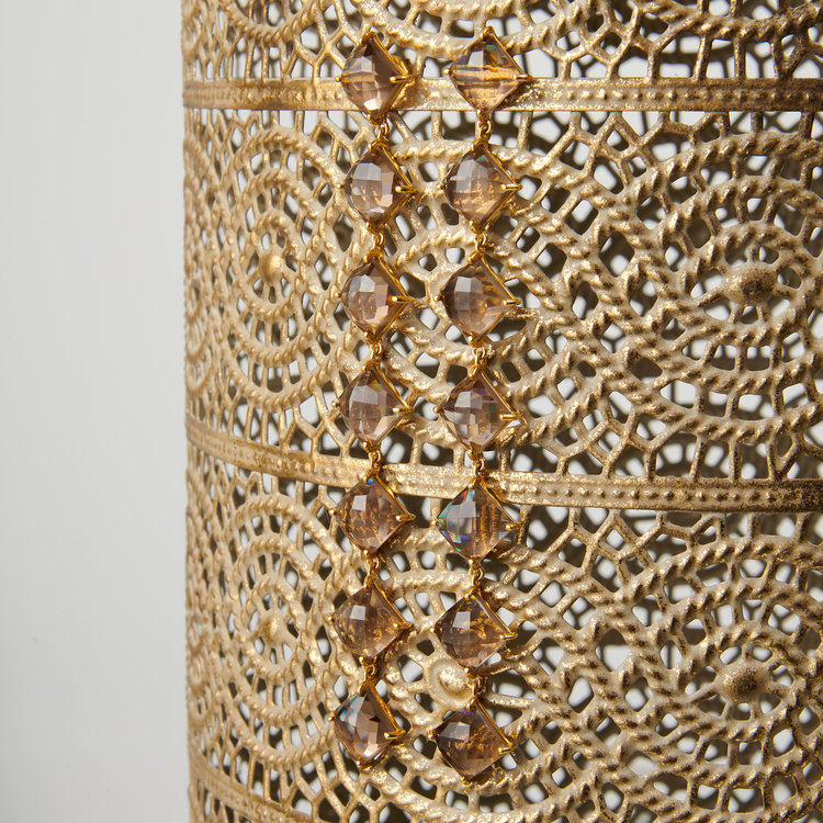 NOX Amsterdam NOX diamondfall 7 stones smokey oorbellen