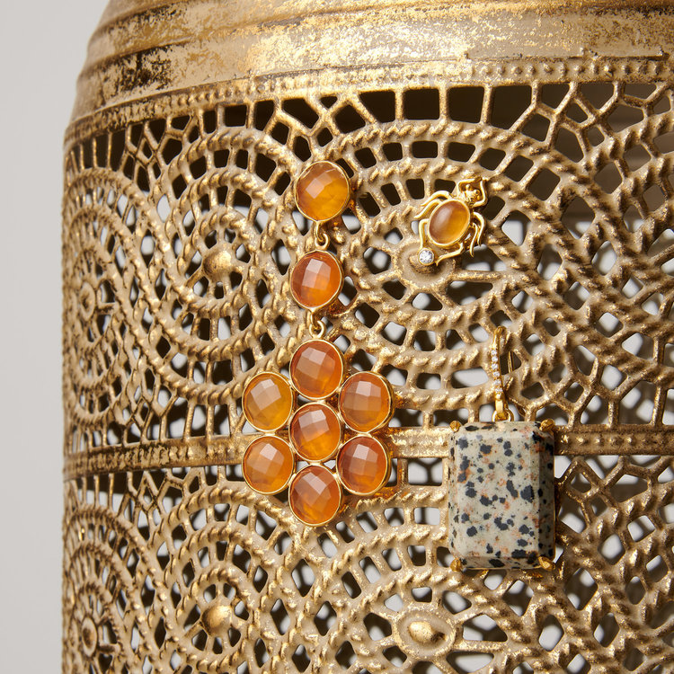 NOX Amsterdam NOX ornament orange chalcedony