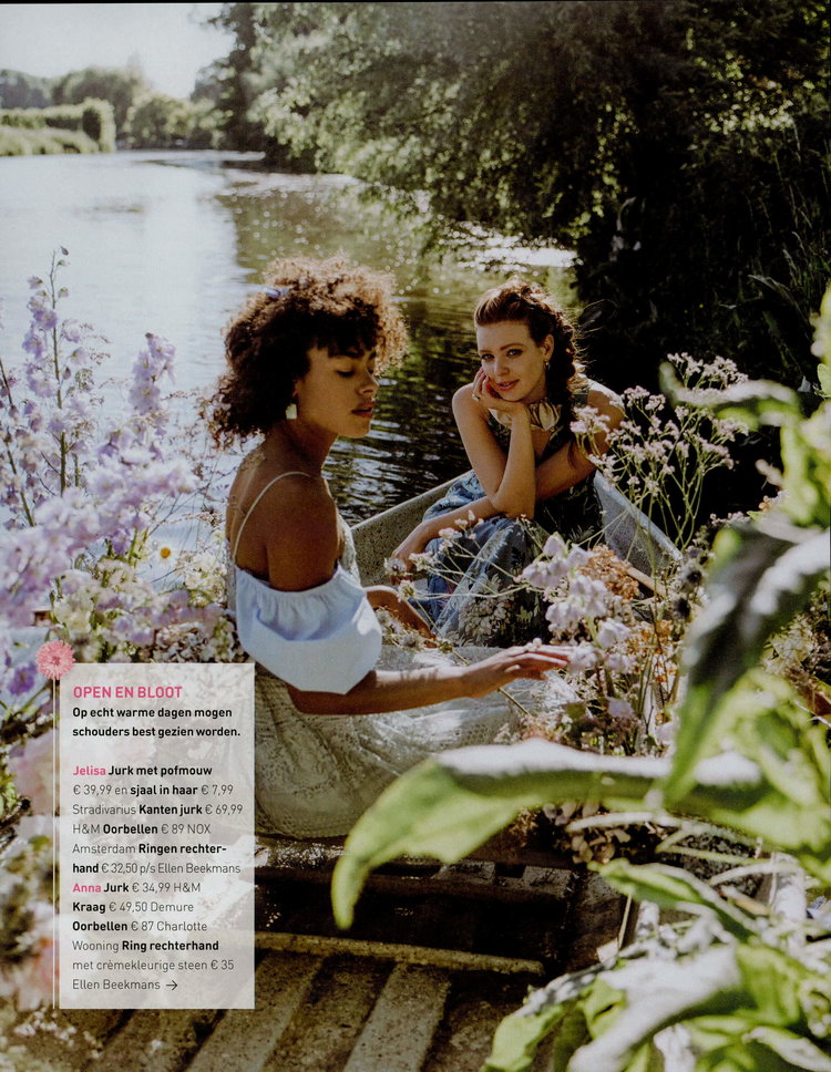 NOX Amsterdam NOX single brick maansteen oorbellen