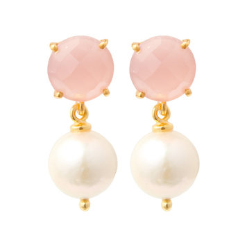 NOX Amsterdam Pure & Lovely freshwater pearl earrings - full round AA real pearl - Copy - Copy - Copy - Copy - Copy