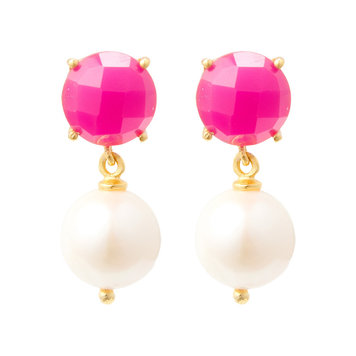 NOX Amsterdam Pure & Lovelyfreshwater pearl earrings - full round AA real pearl