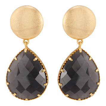 Monalisa drop donker grijs