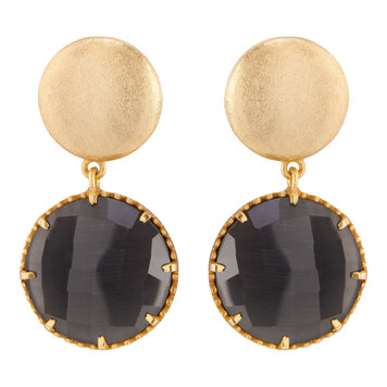 Monalisa round donker grijs