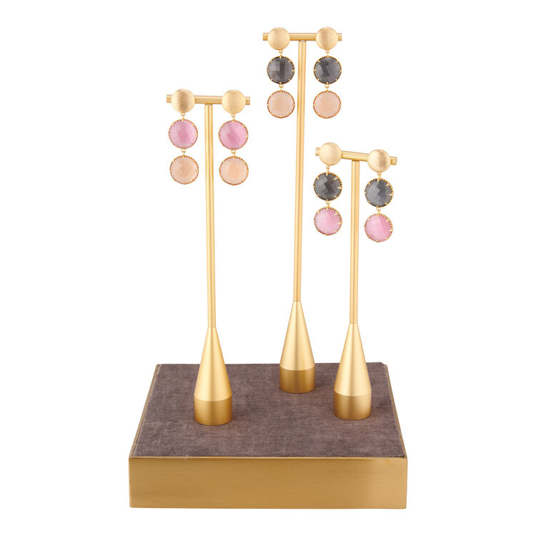 NOX Monalisa double round pink & orange