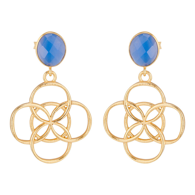 NOX Essence of life blauw chalcedoon