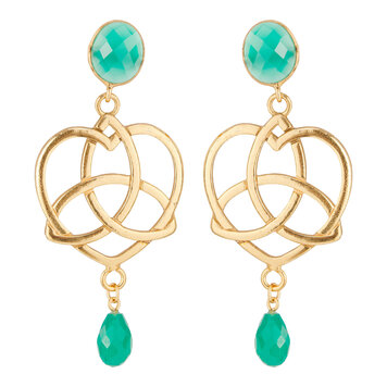 Essence of unity double stone green onyx