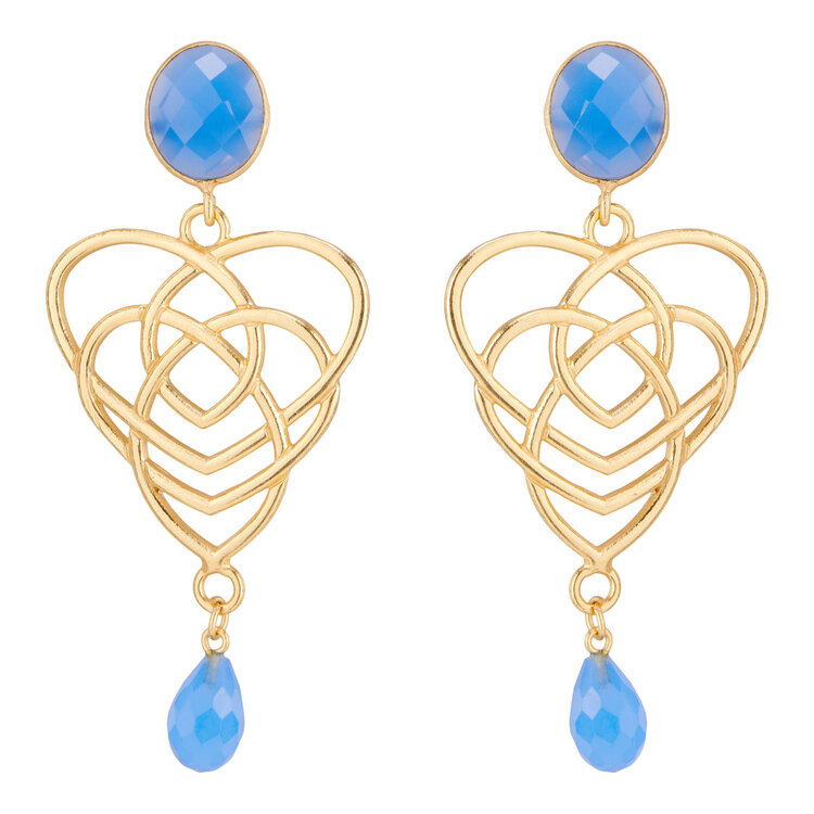 NOX Essence of motherhood double stone blauw chalcedoon