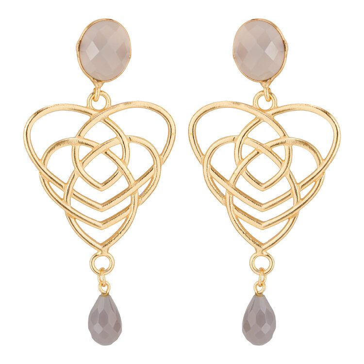 NOX Essence of motherhood double stone grijs chalcedoon