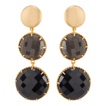 Monalisa Statement donkergrijs & zwart