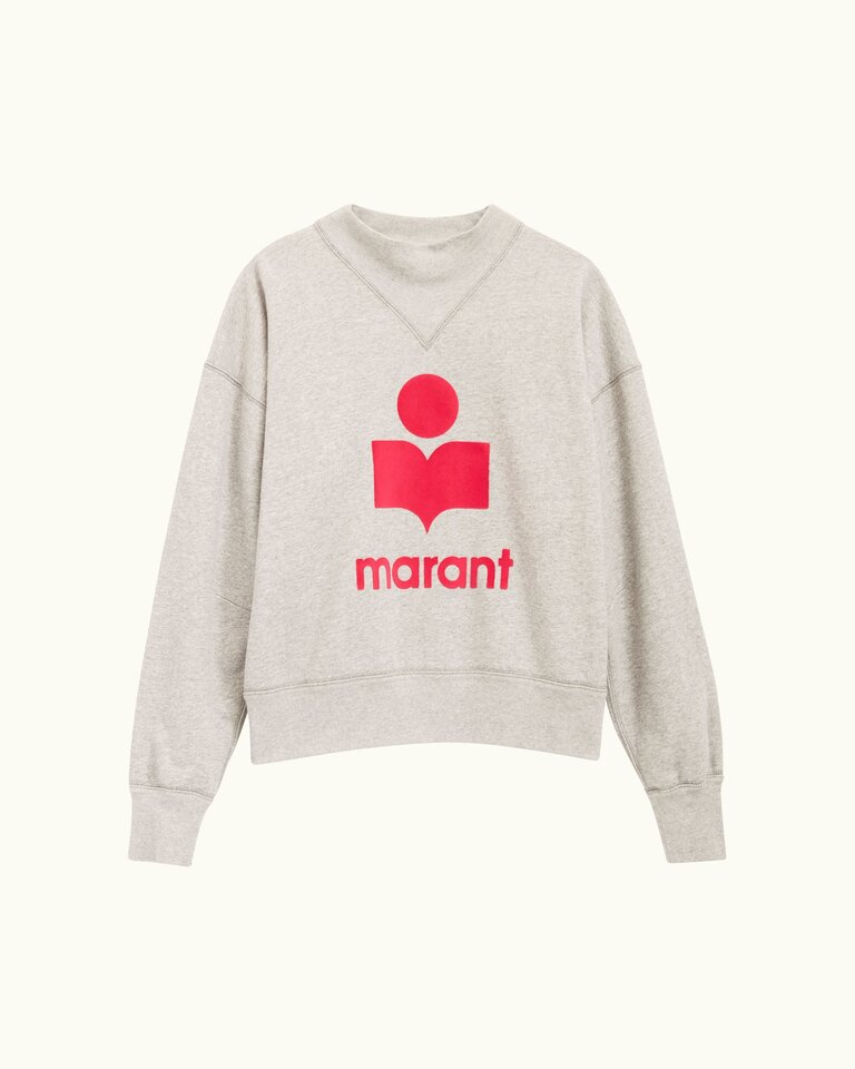 Marant Étoile Sweater Moby grey pink