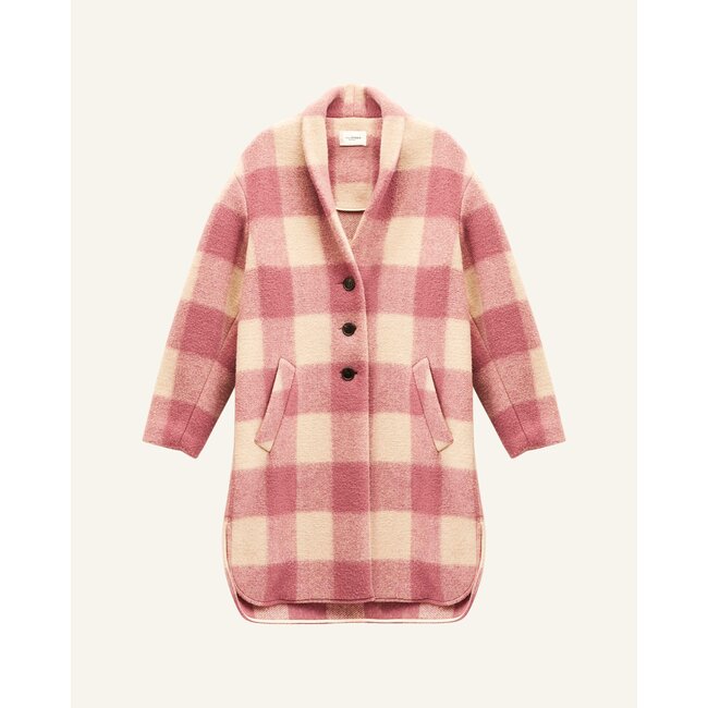 Marant toile Coat Gabriel rosewood