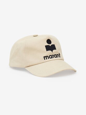 Isabel Marant Cap Tyrony ecru black