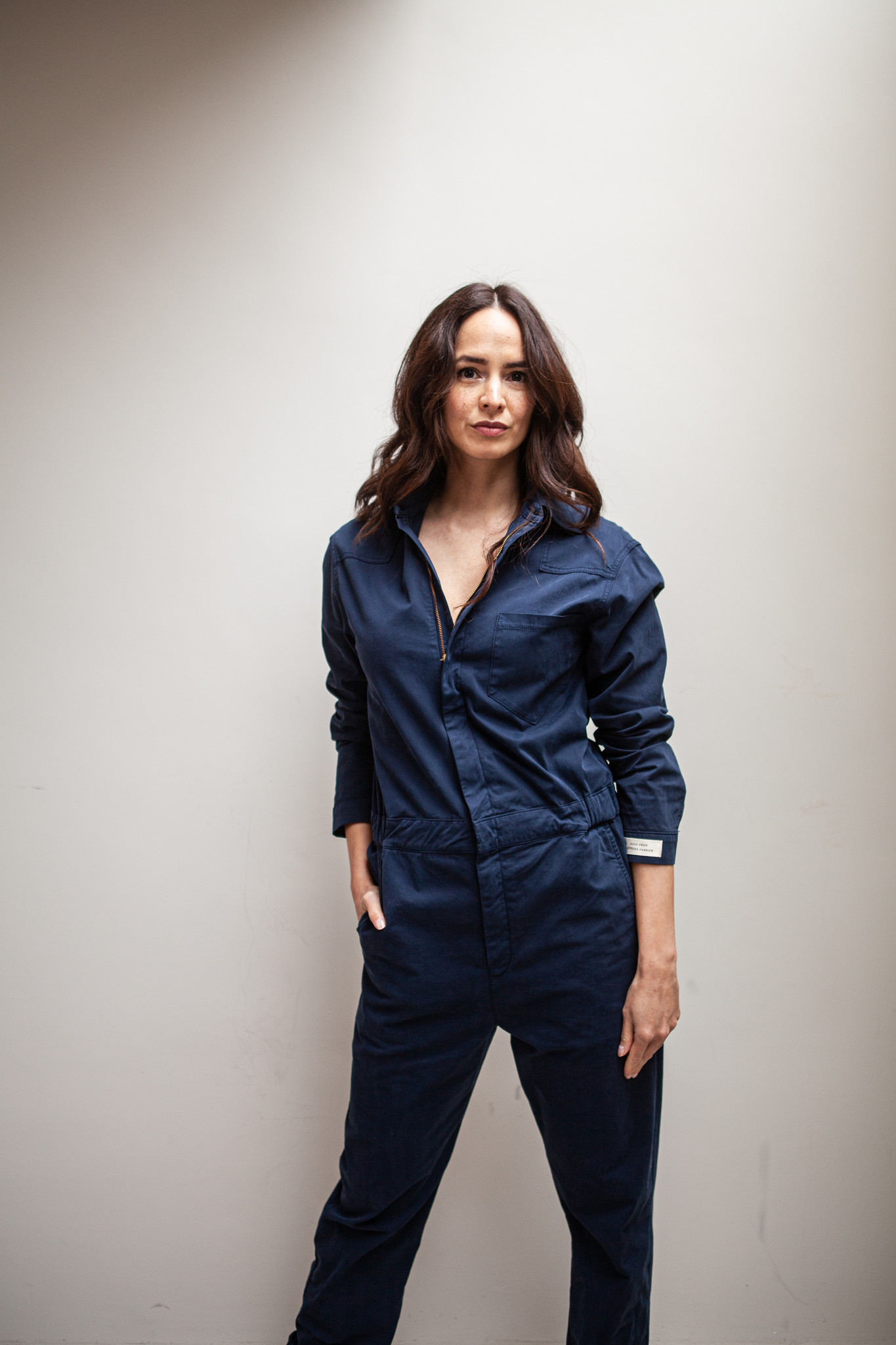 Navy blue boiler suit cheap womens