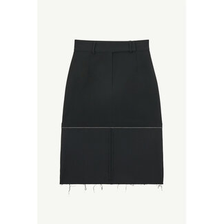 MM6 Maison Margiela Skirt Knee lenght noir S52MA0180