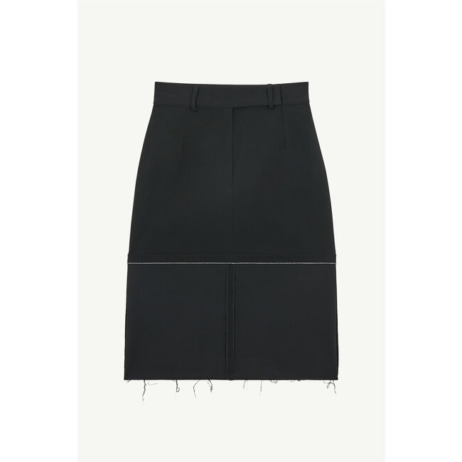 MM6 Maison Margiela Skirt Knee lenght noir S52MA0180