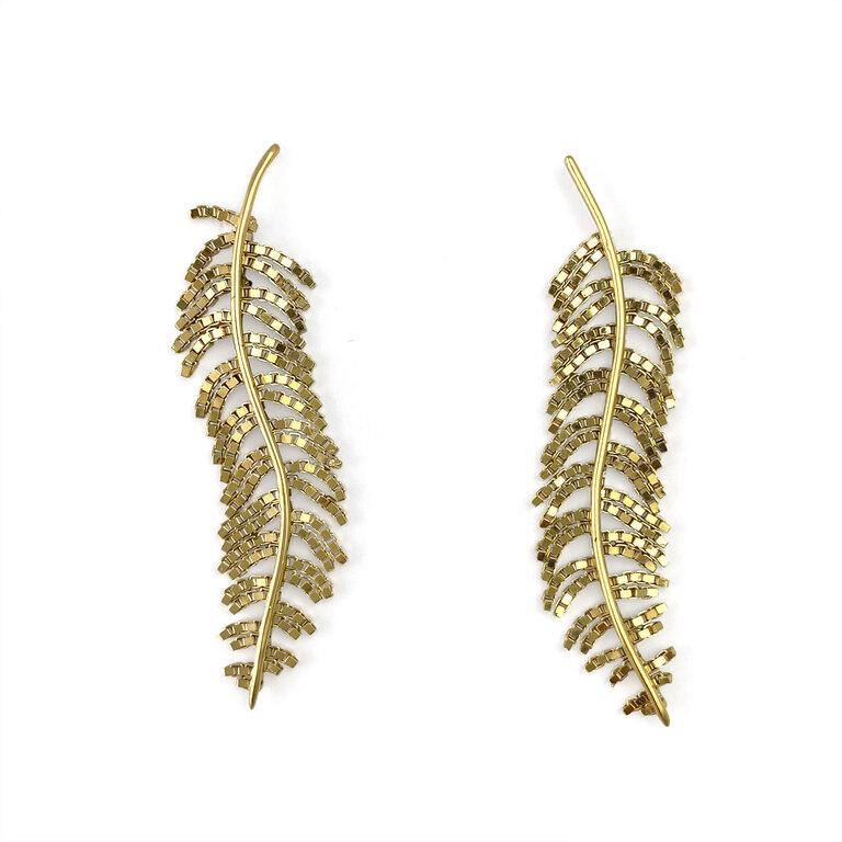 Earring Ceres goldplated