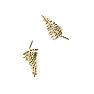 Martine Viergever Earring Gaia goldplated