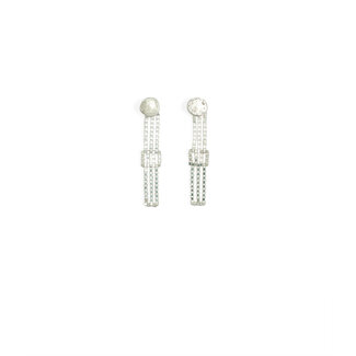 Martine Viergever Earring Lucretia silver