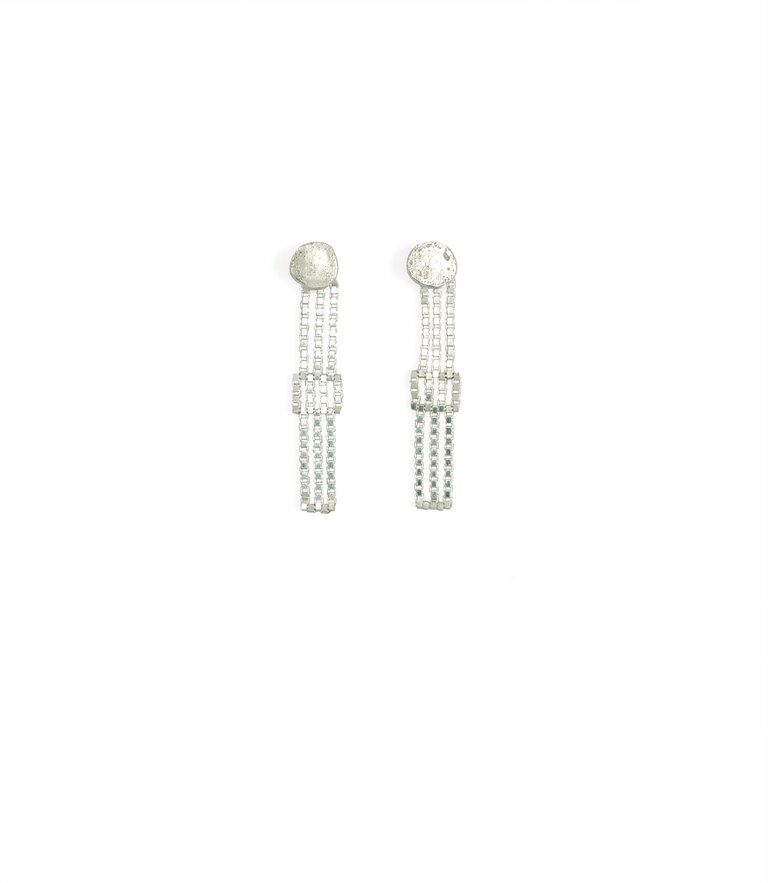 Earring Lucretia silver