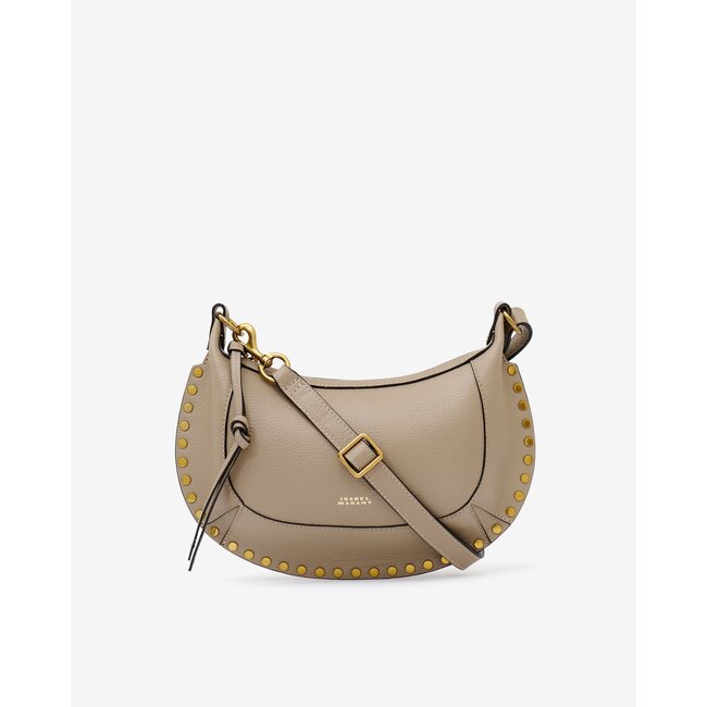 Isabel Marant Bag Oskan Moon taupe grained leather