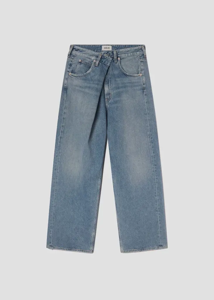 Agolde Pants Vana Fold Jean Mantra