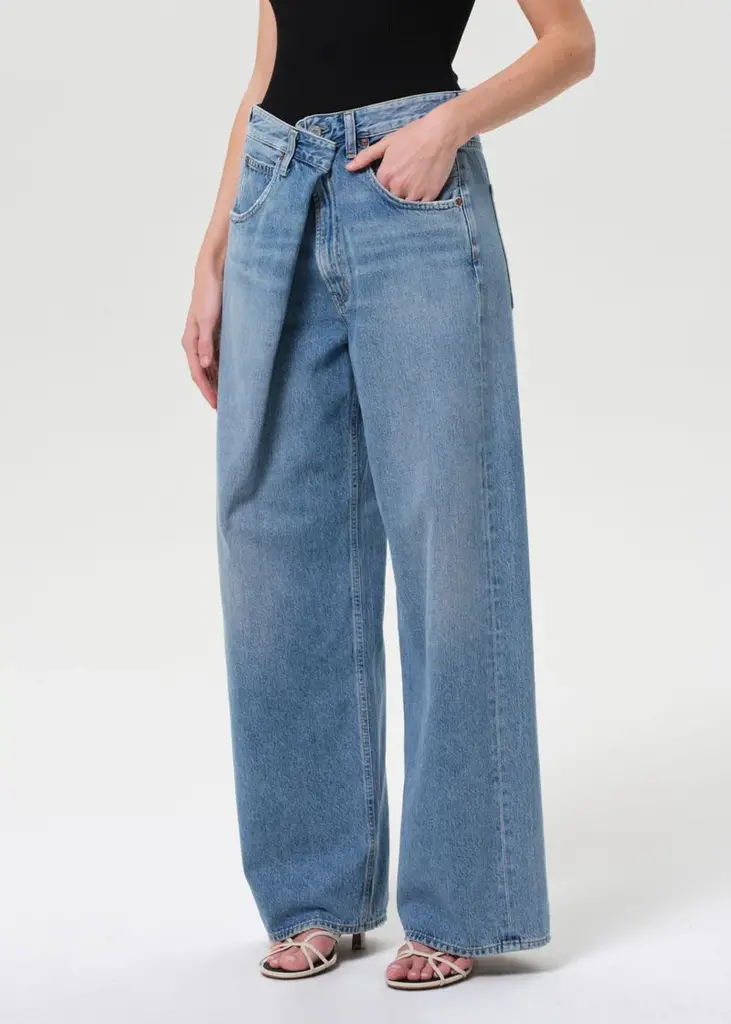 Agolde Pants Vana Fold Jean Mantra