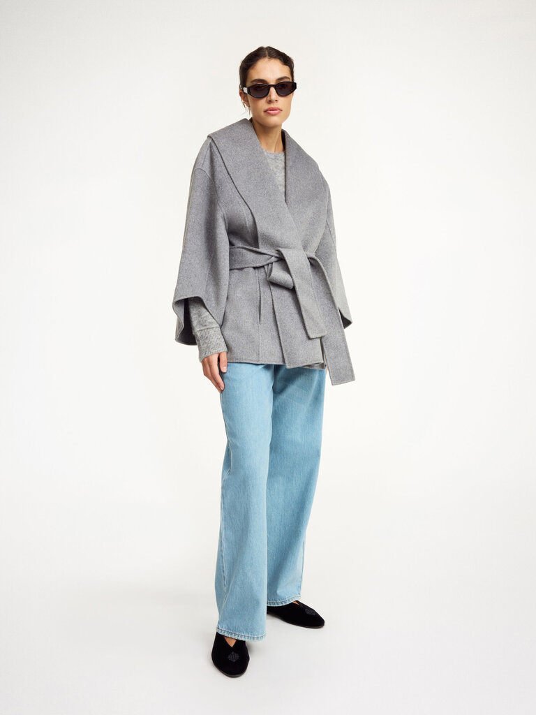 Malene Birger Coat Malene Birger Margith grey melange