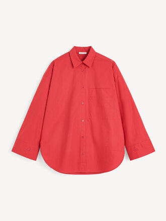 Malene Birger Blouse Malene Birger Derris Pompeian red