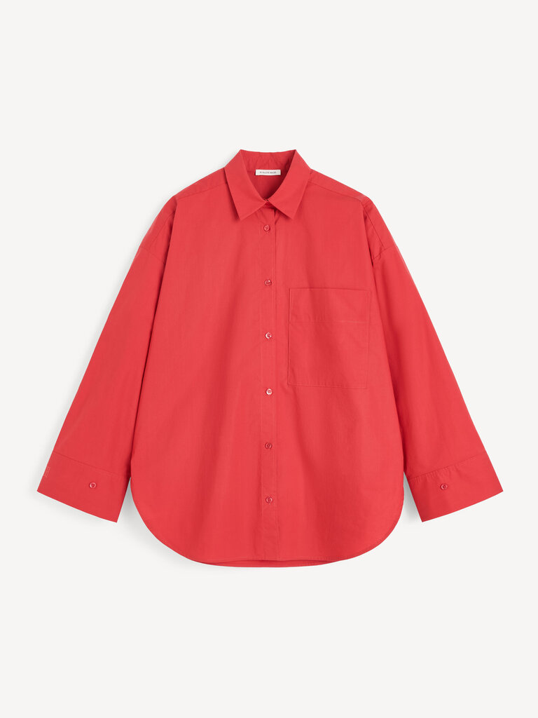 Malene Birger Blouse Malene Birger Derris Pompeian red
