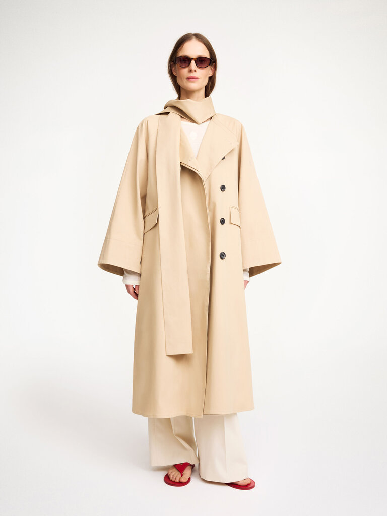 Malene Birger Coat Malene Birger Campagna warm sand